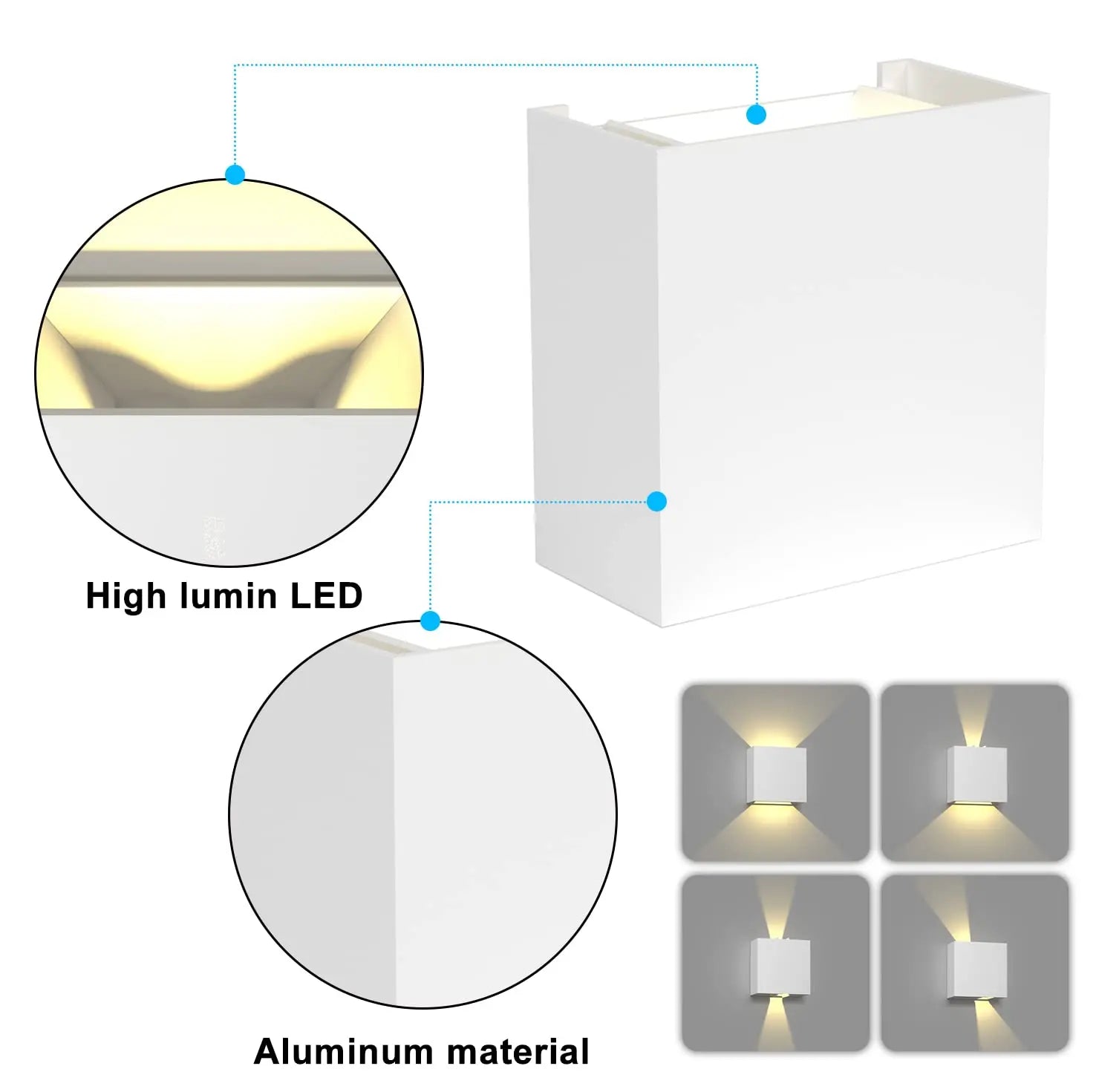 Up Down Outdoor LED Wall Sconce