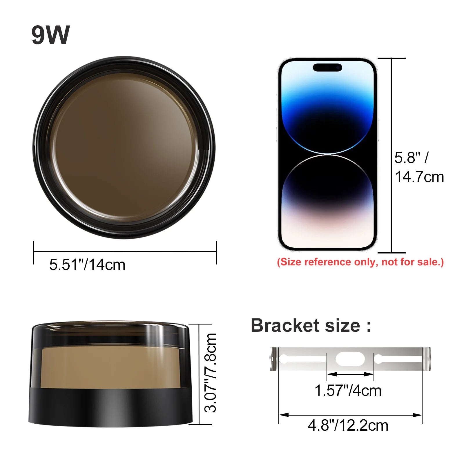 Modern 9W LED Outdoor Wall Lamp