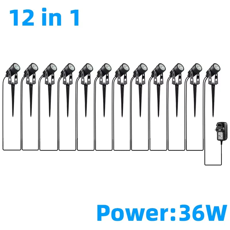 Low Voltage Garden Pillar Lights