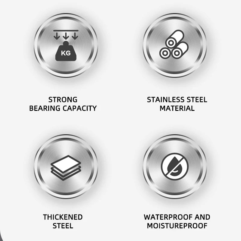 Stainless Steel Wall Shelf