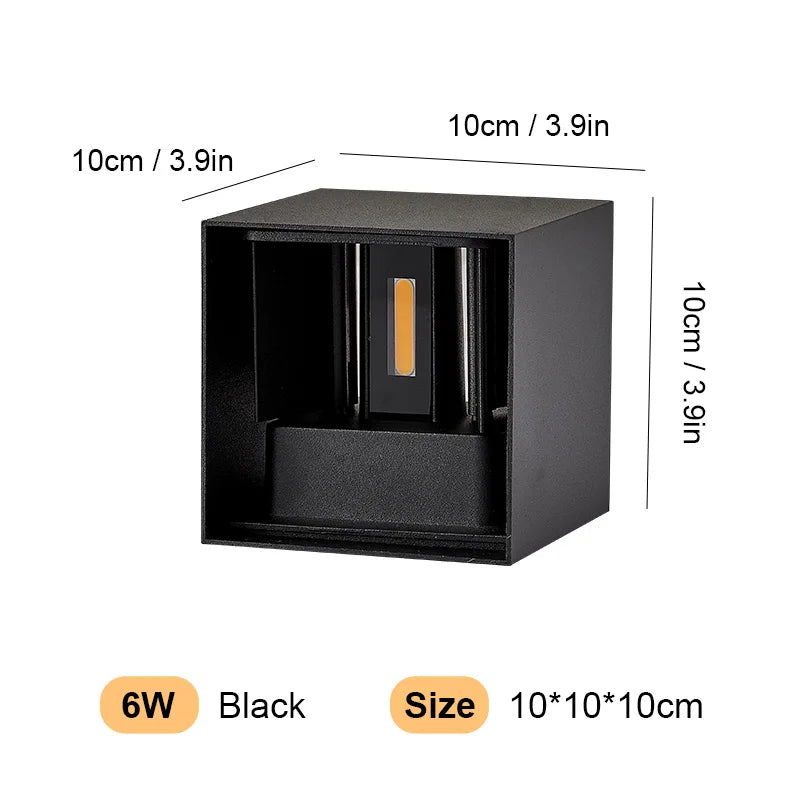 Aluminum Waterproof LED Outdoor Wall Light