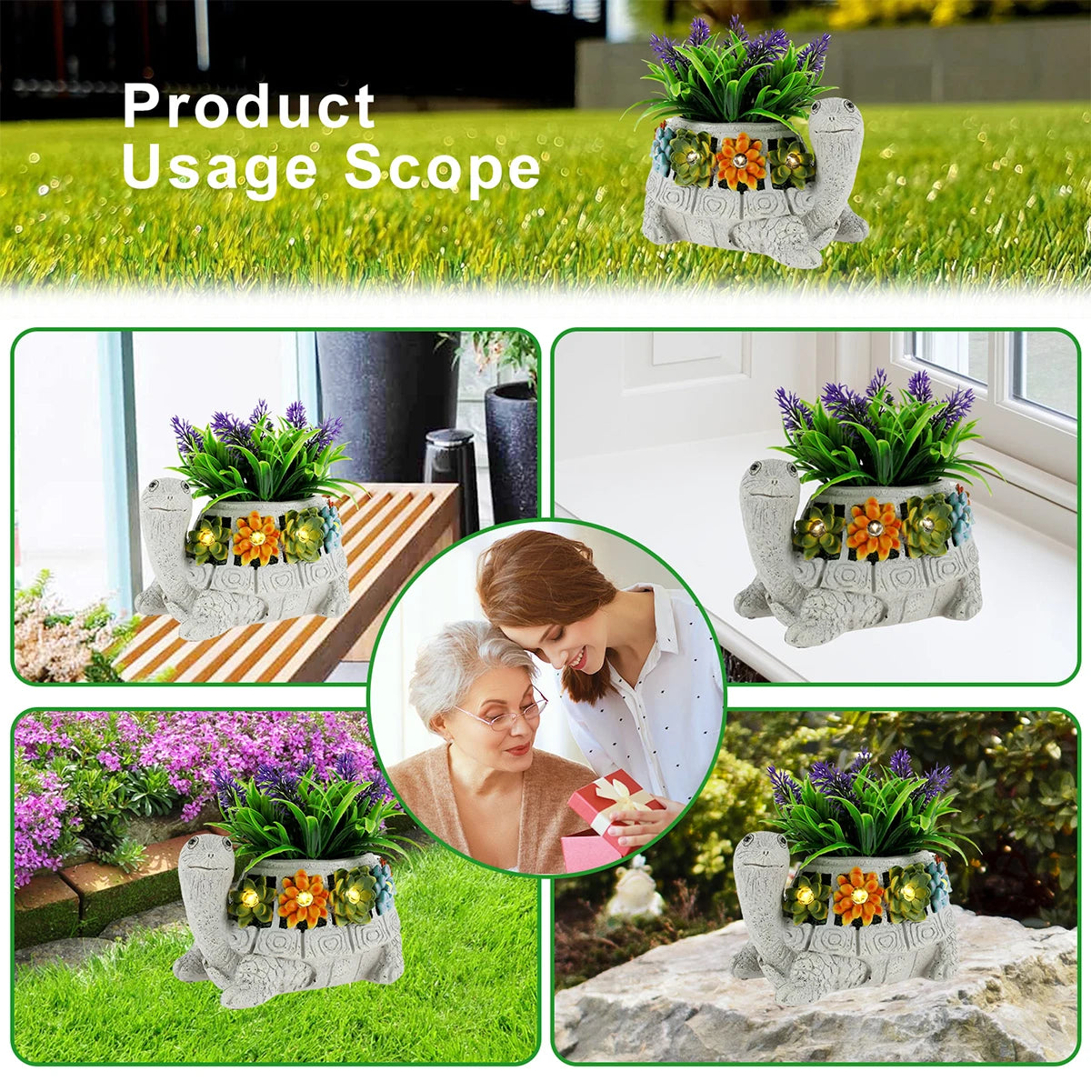 Animal Shaped Ceramic Succulent Pots