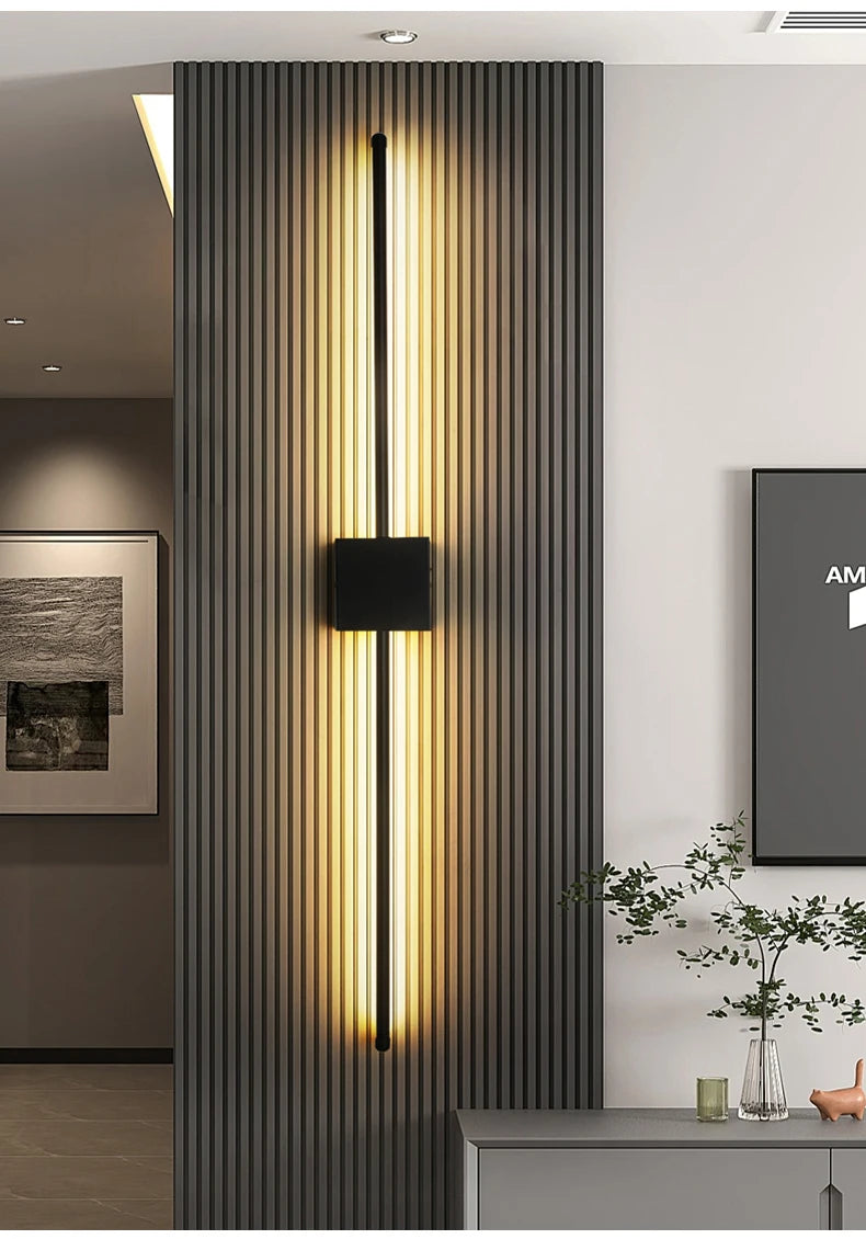 Minimalist Long Strip LED Wall Light