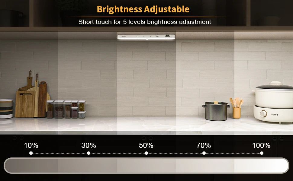 Rechargeable Under Cabinet Light Bar