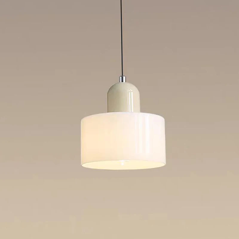 Two Tone Glass Pendant Light