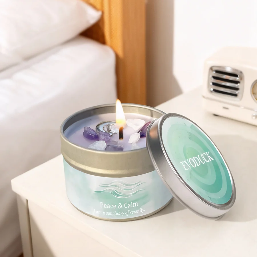 Law of Attraction Peace Ritual Candle, Lavender & Chamomile Aroma