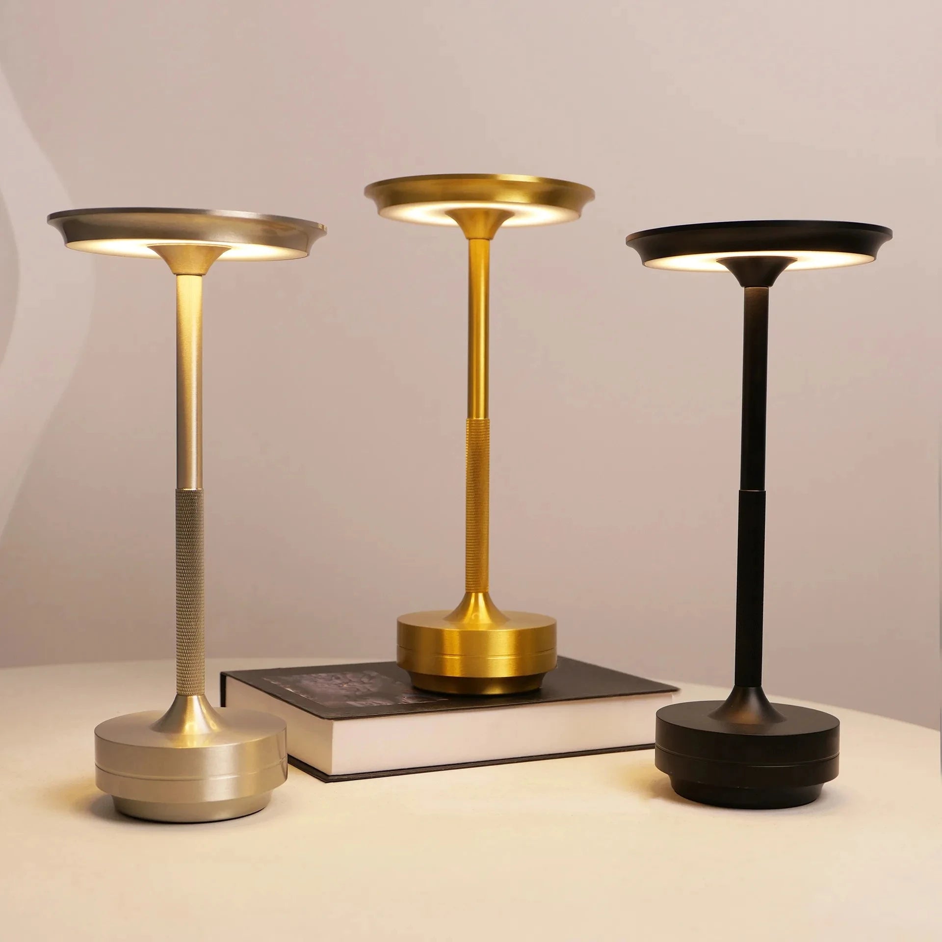 Rechargeable Cordless Table Lamps Portable 6Hours 8Hours Battery Table