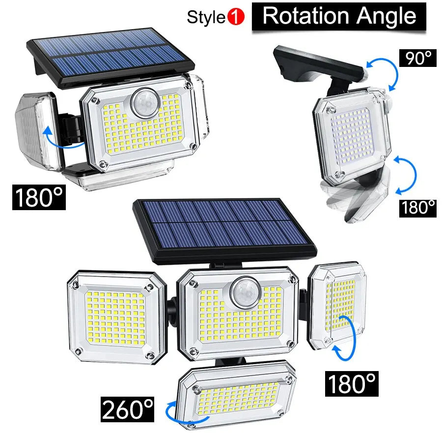 20W Adjustable Solar Garden Light