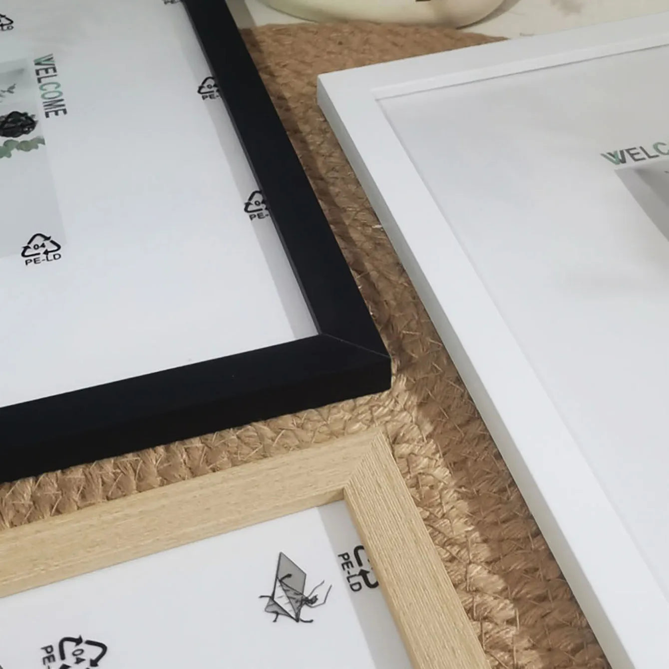 Square Photo Frame Set of 5
