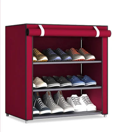 Multilayer Dustproof Shoe Cabinet Organizer Rack