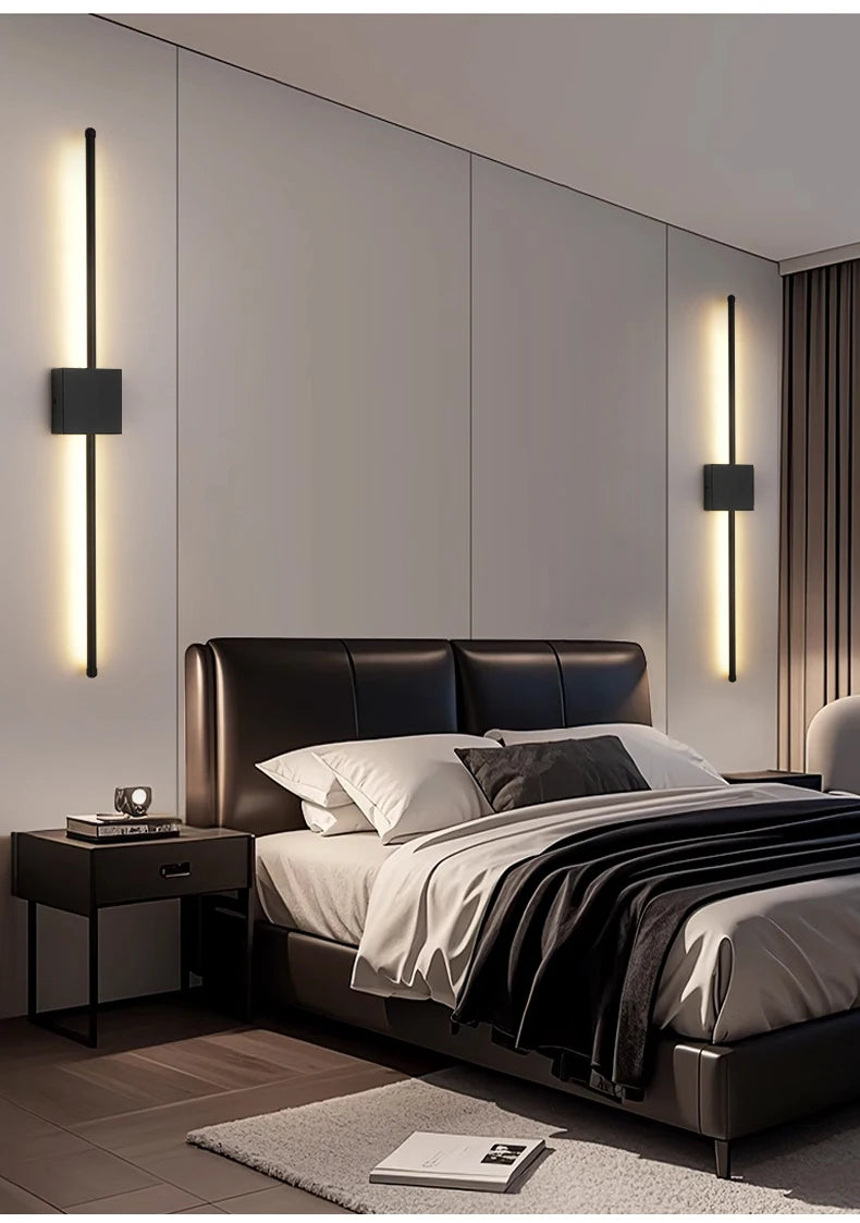Minimalist Long Strip LED Wall Light