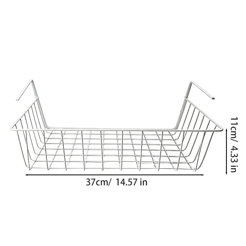 Under Shelf Hanging Wire Storage Basket
