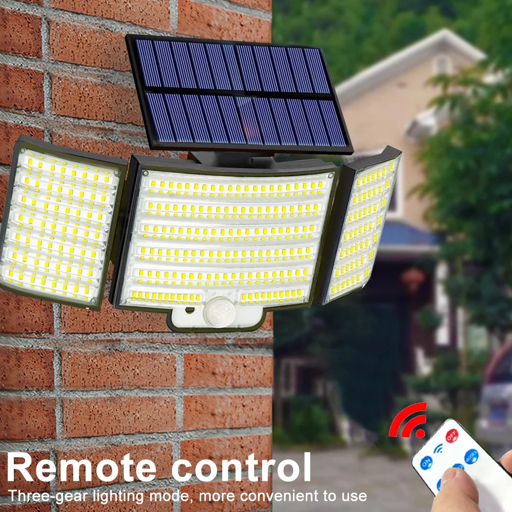 Solar Security Motion Sensor Light