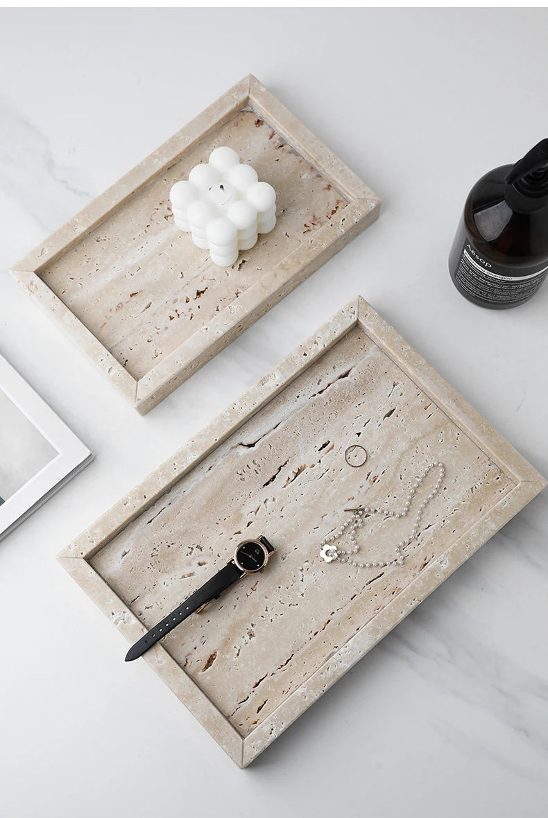 Marble Stone Vanity Tray