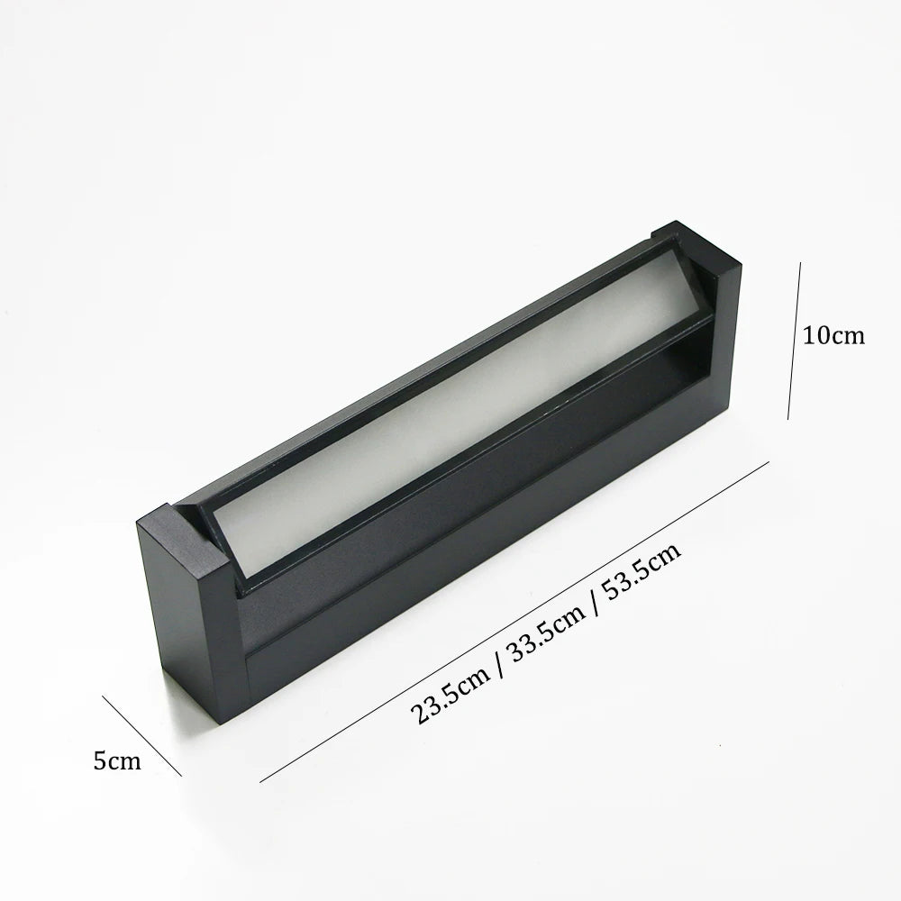 Adjustable Angle LED Lights Outdoor Waterproof Wall Lamp Garden Wiring