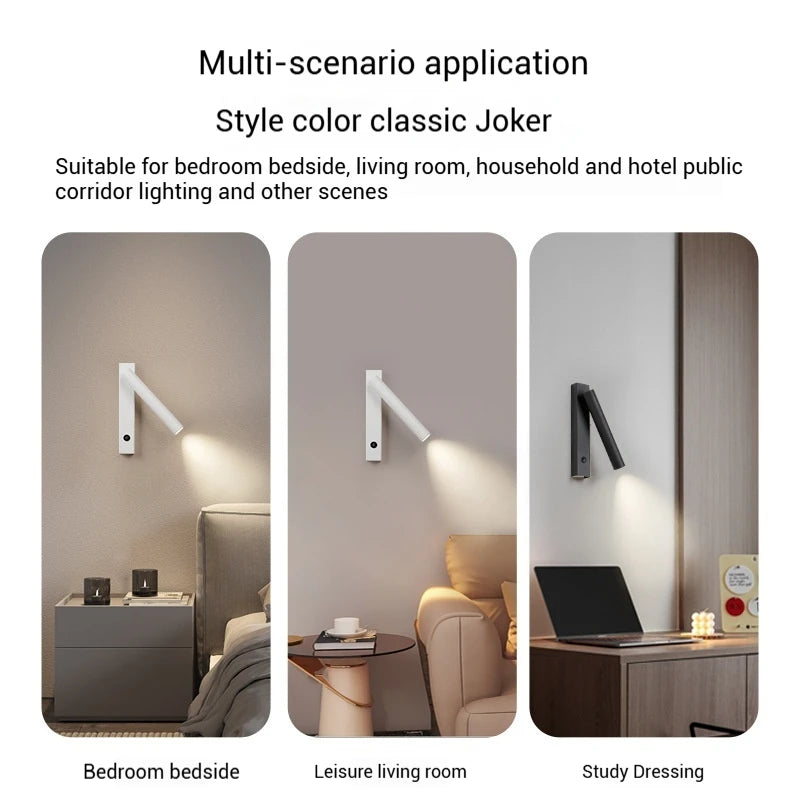 Minimalist Rotating Wall Sconce