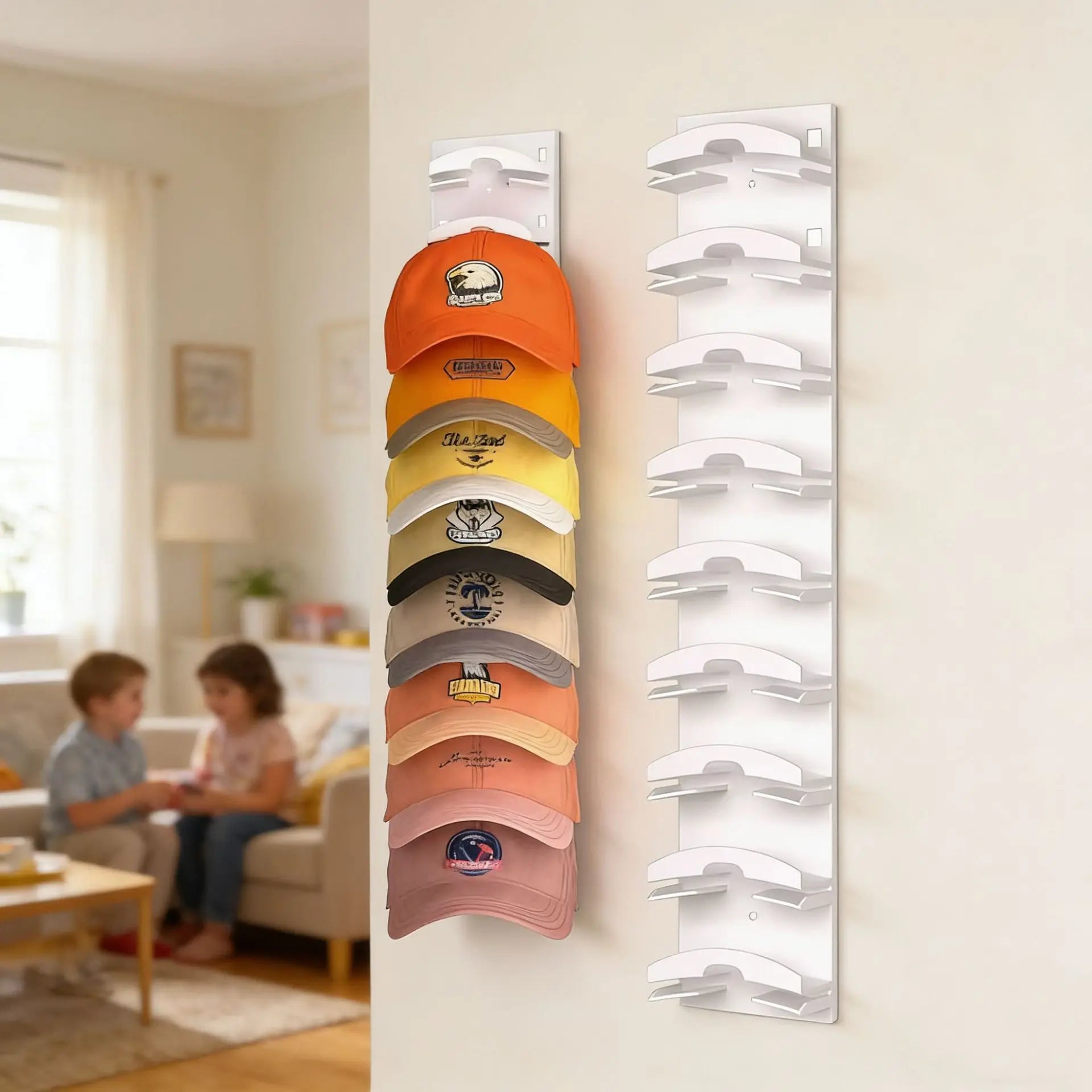 Wall Mounted Hat Rack For Caps