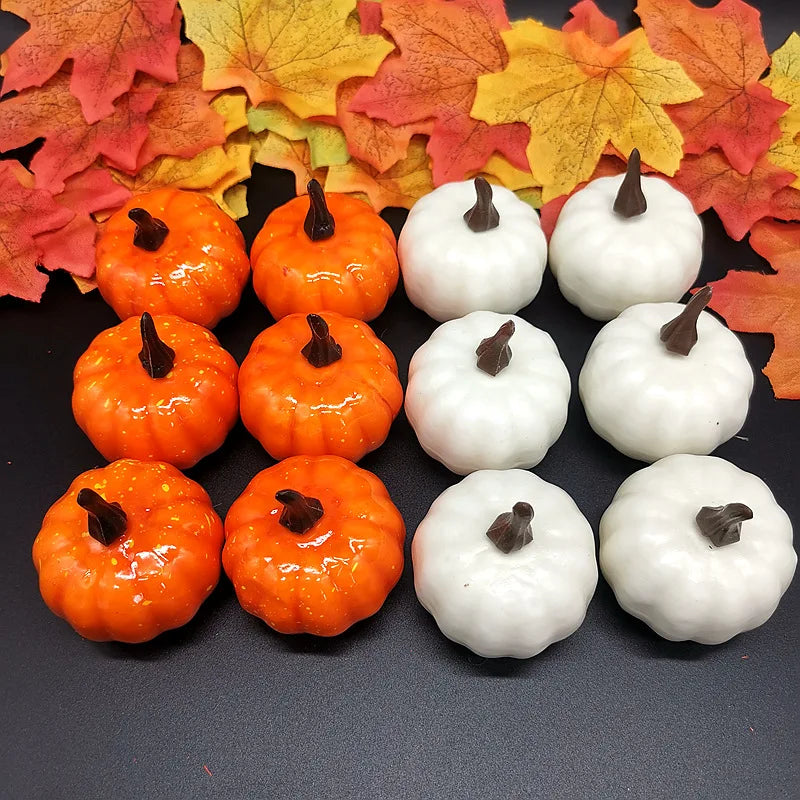 Mini Artificial Pumpkins, 2.25 inch