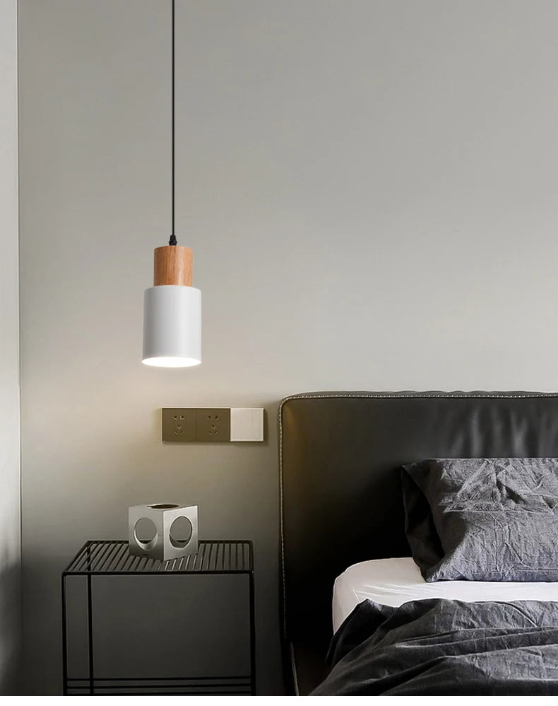 Minimalist Bedside Pendant Light