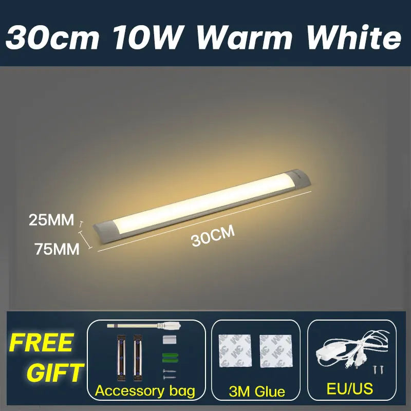 LED Tube Mirror Vanity Light