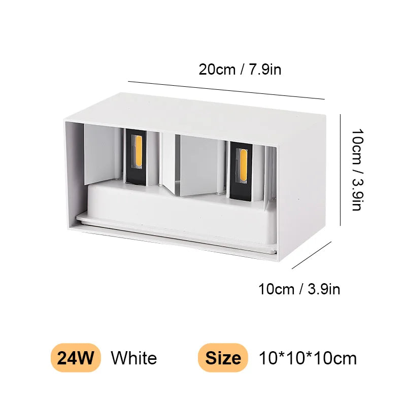 Aluminum Waterproof LED Outdoor Wall Light