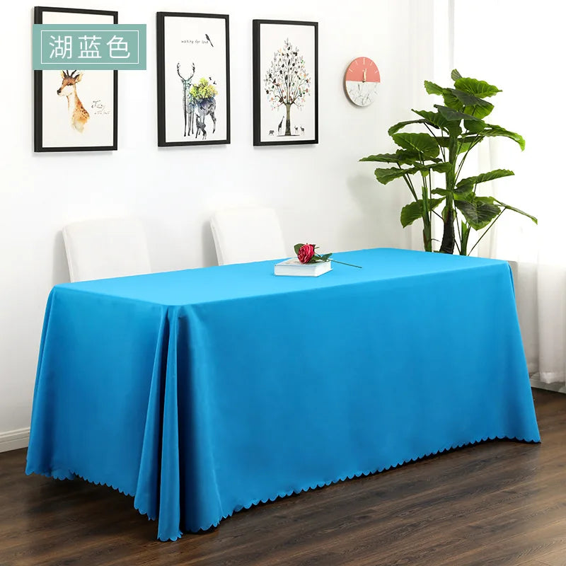 Banquet Table Cover Wedding Cloth Wonderful Colourful Square Rectangle