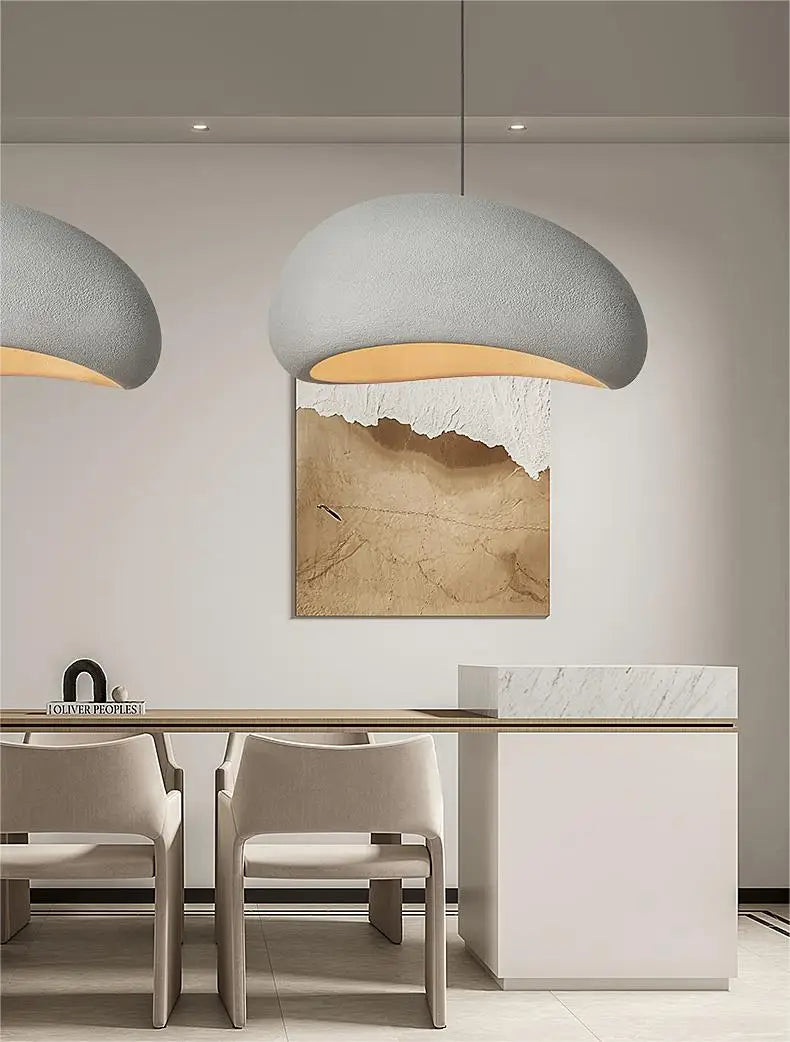 Wabi Sabi Oversized Dome Pendant