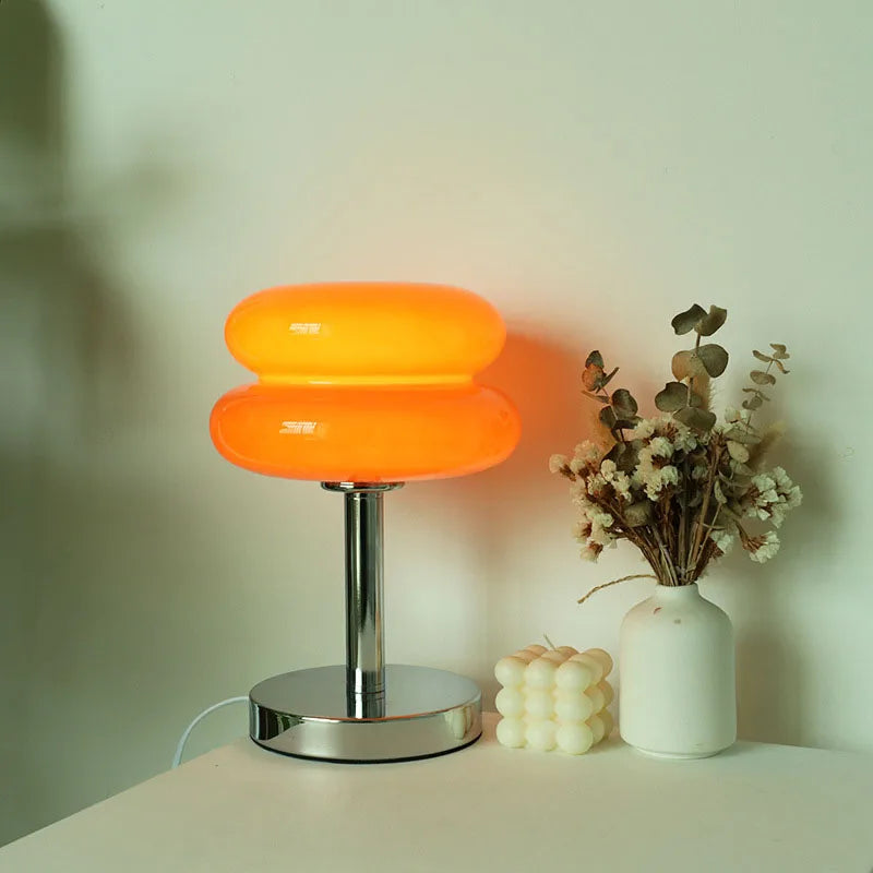 Macaron Trichromatic Glass Lamp