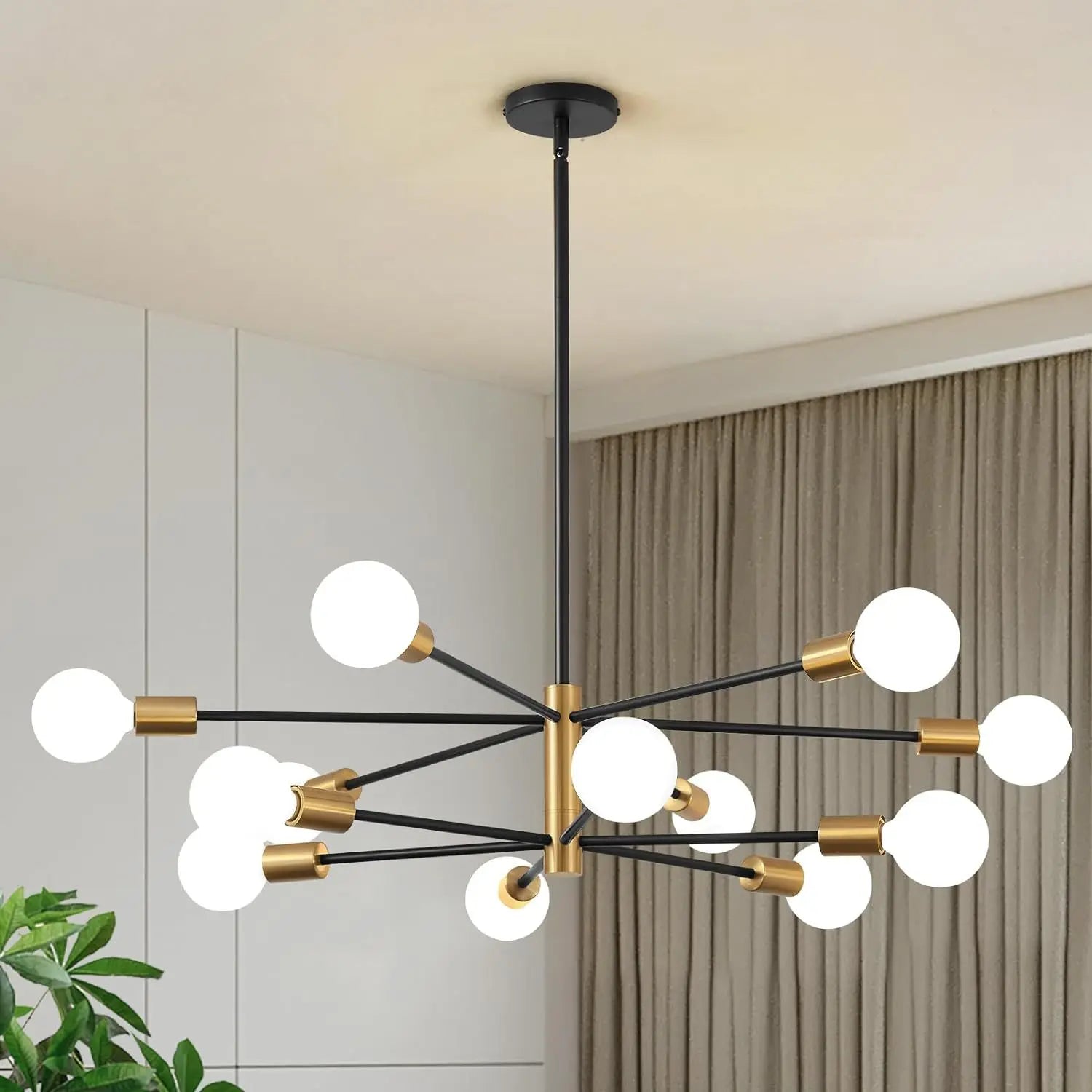 Multi Head Living Room Chandelier