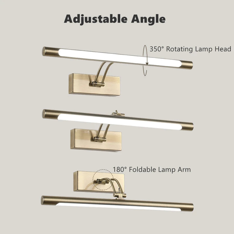 Adjustable Vanity Picture Light
