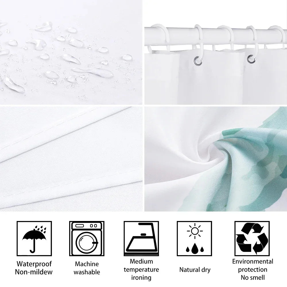 Dolphin Ocean Shower Curtain