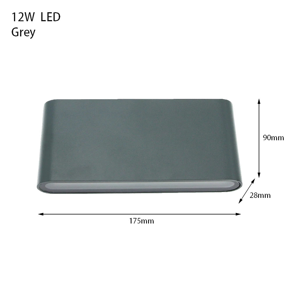 Aluminum LED Outdoor Wall Sconce