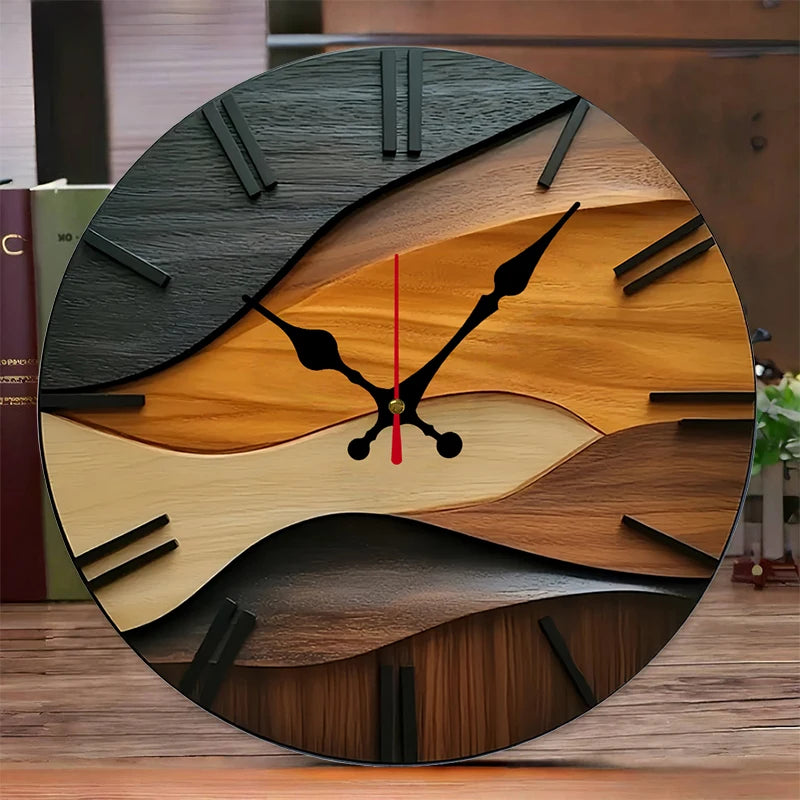 Nordic Wooden Wall Clock