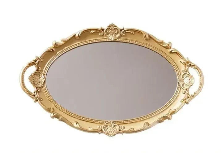 European Oval Decorative Tray
