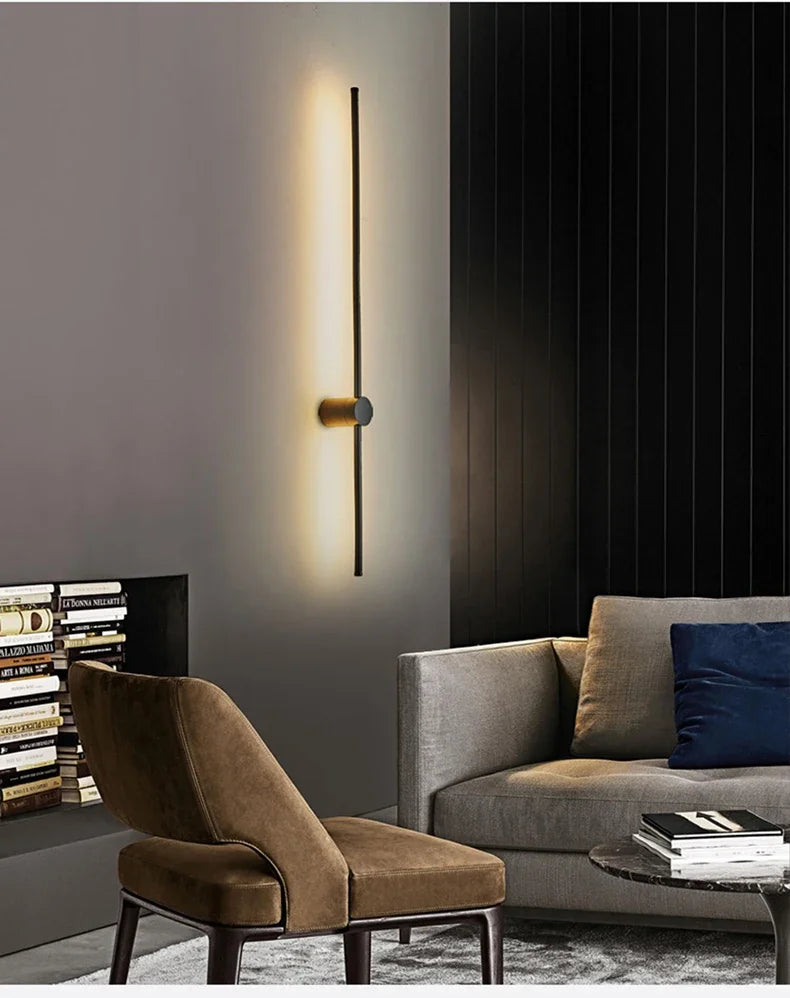 Minimalist Long Line LED Wall Lamp