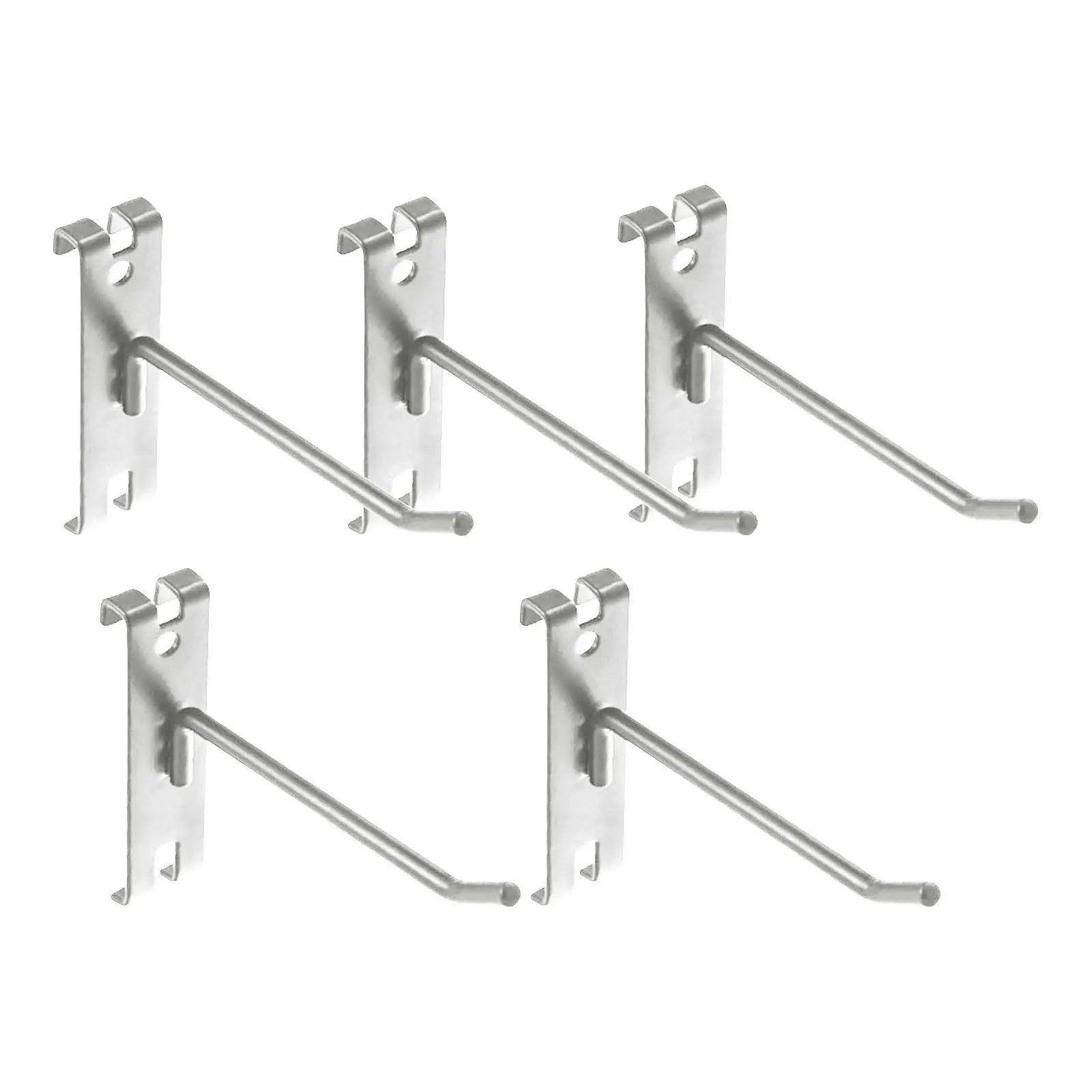 Metal Grid Wall Display Hooks Set of 5
