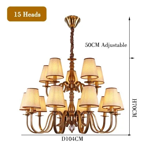 Classic Multi Arm LED Chandelier
