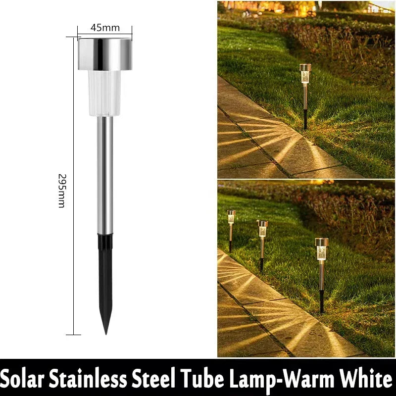 Solar Garden Lantern Pathway Set