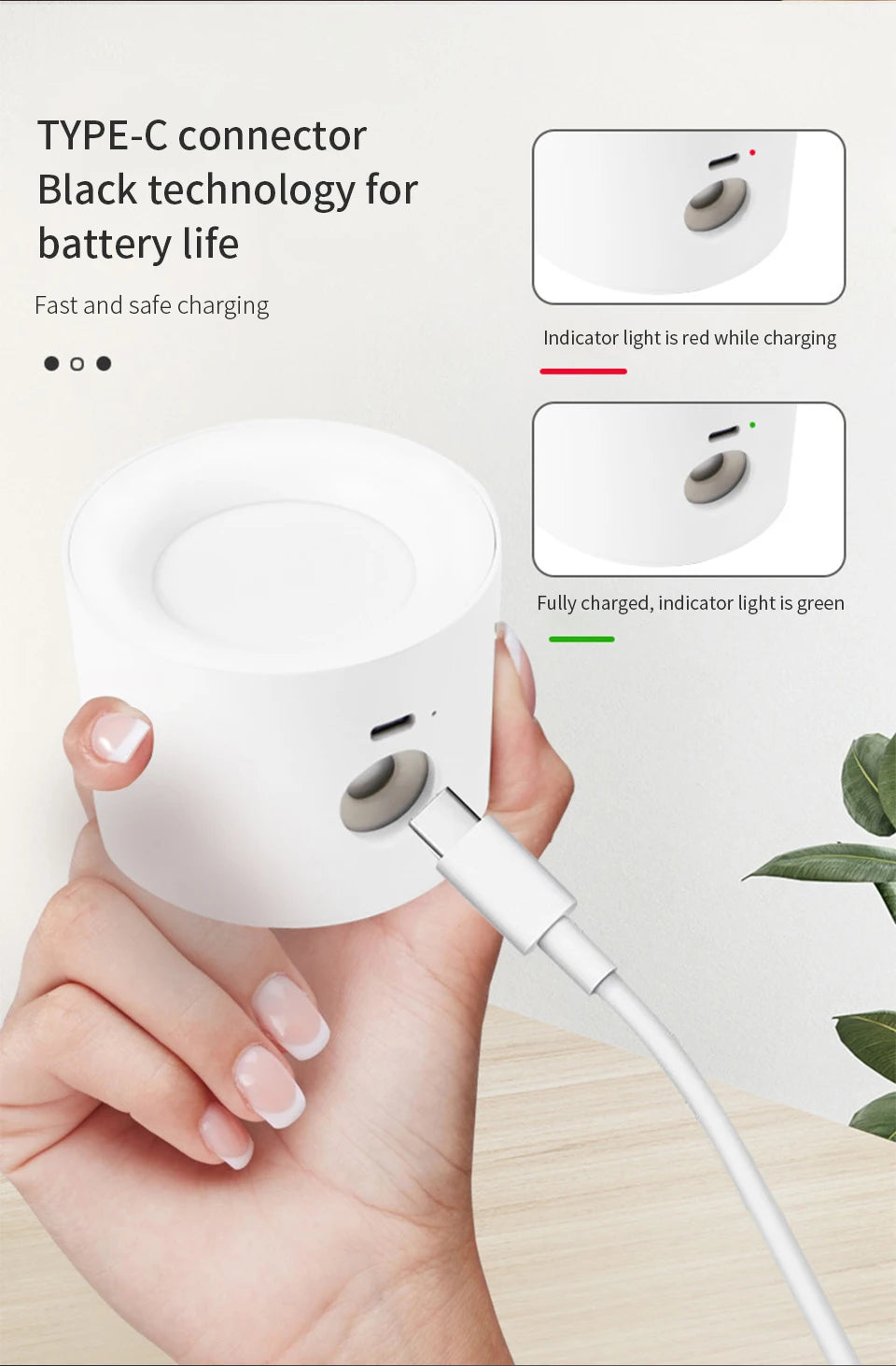 Mini Magnetic Dual Head Wall Light
