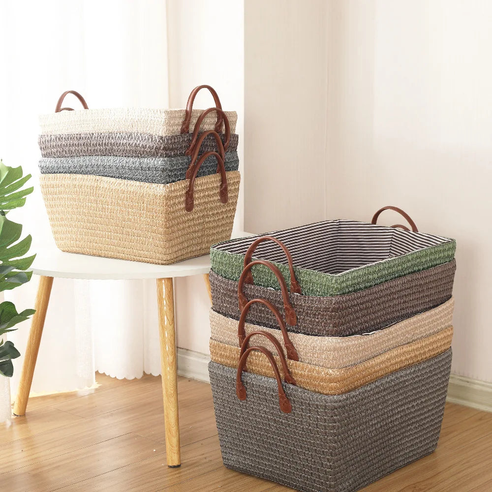 Foldable Woven Storage Basket