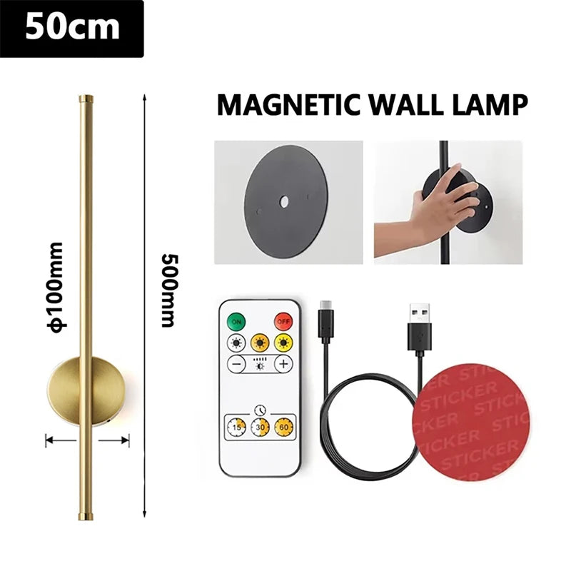 Rechargeable Linear Wall Bar Light