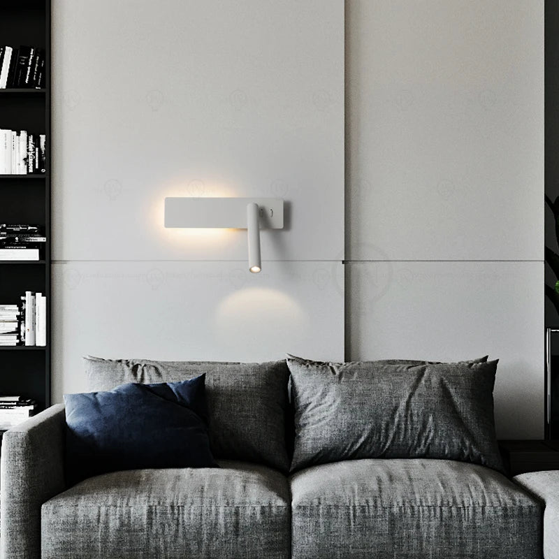 Nordic Rotating Reading Wall Lamp