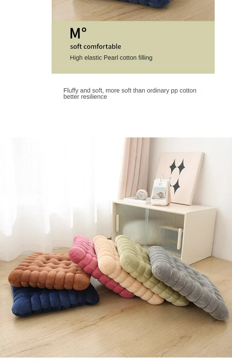 Thickened Biscuit Floor Seat Cushion