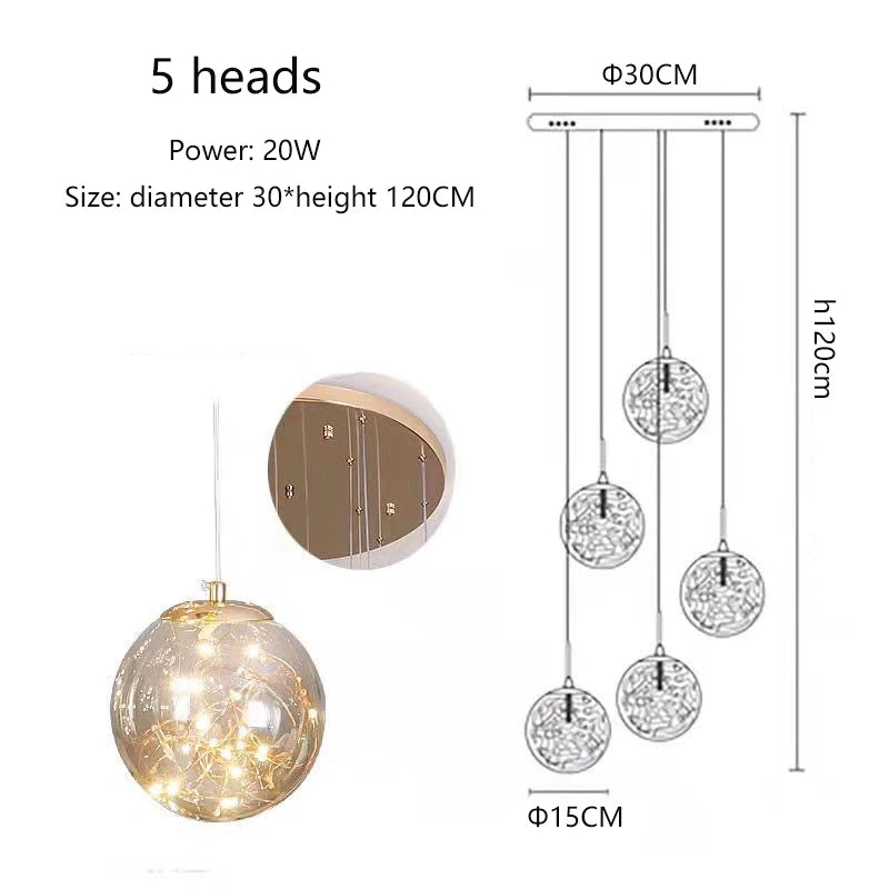 5-Light size and drop diagram