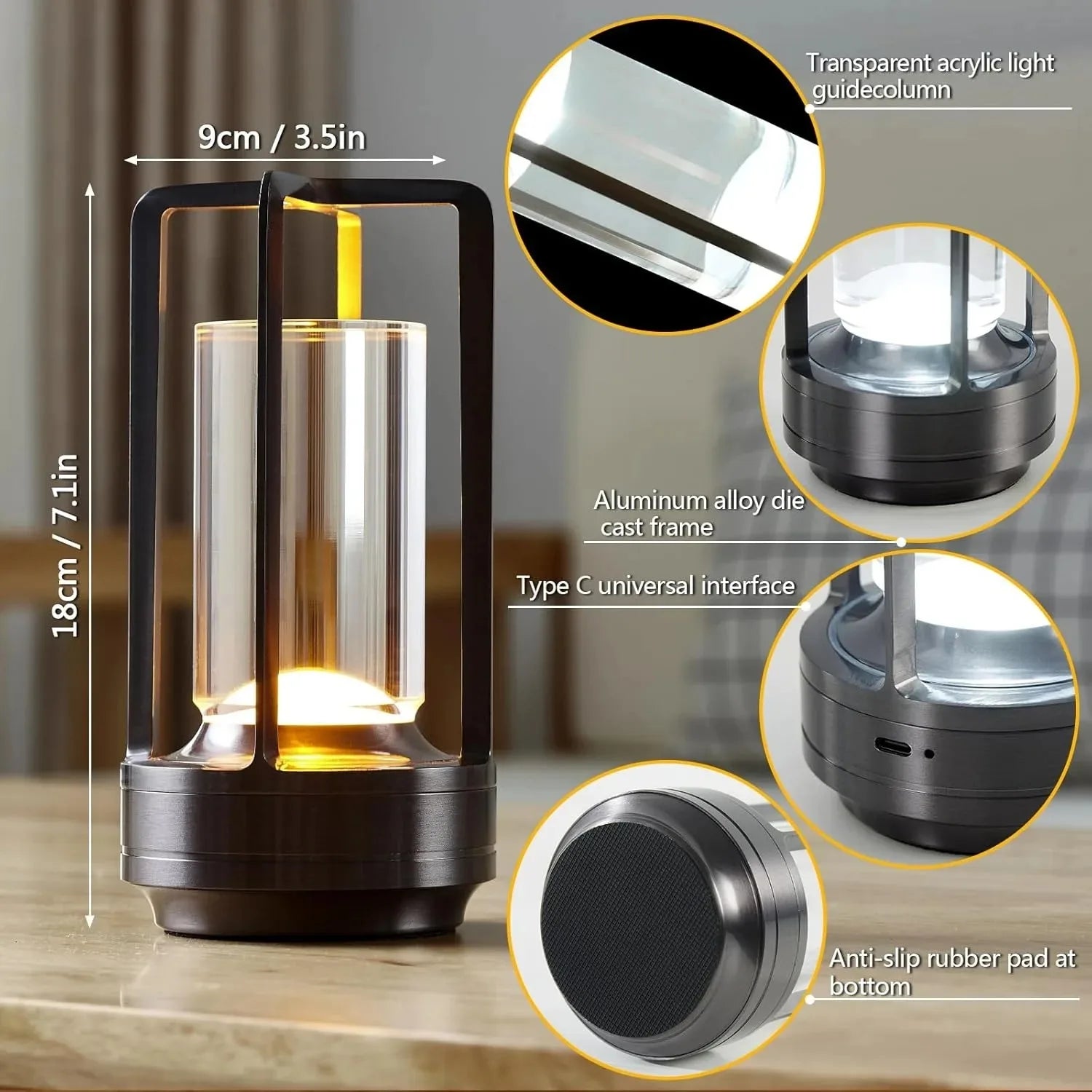 Cordless Mood Table Lamp