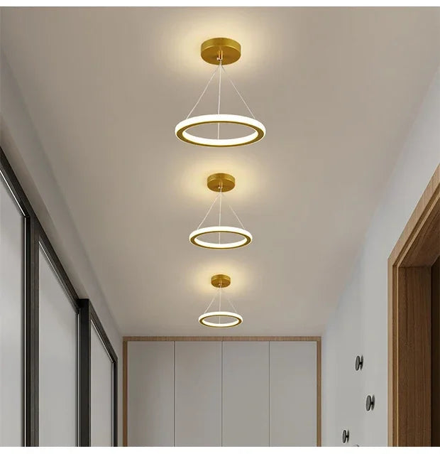 Three Colour LED Ceiling Chandelier