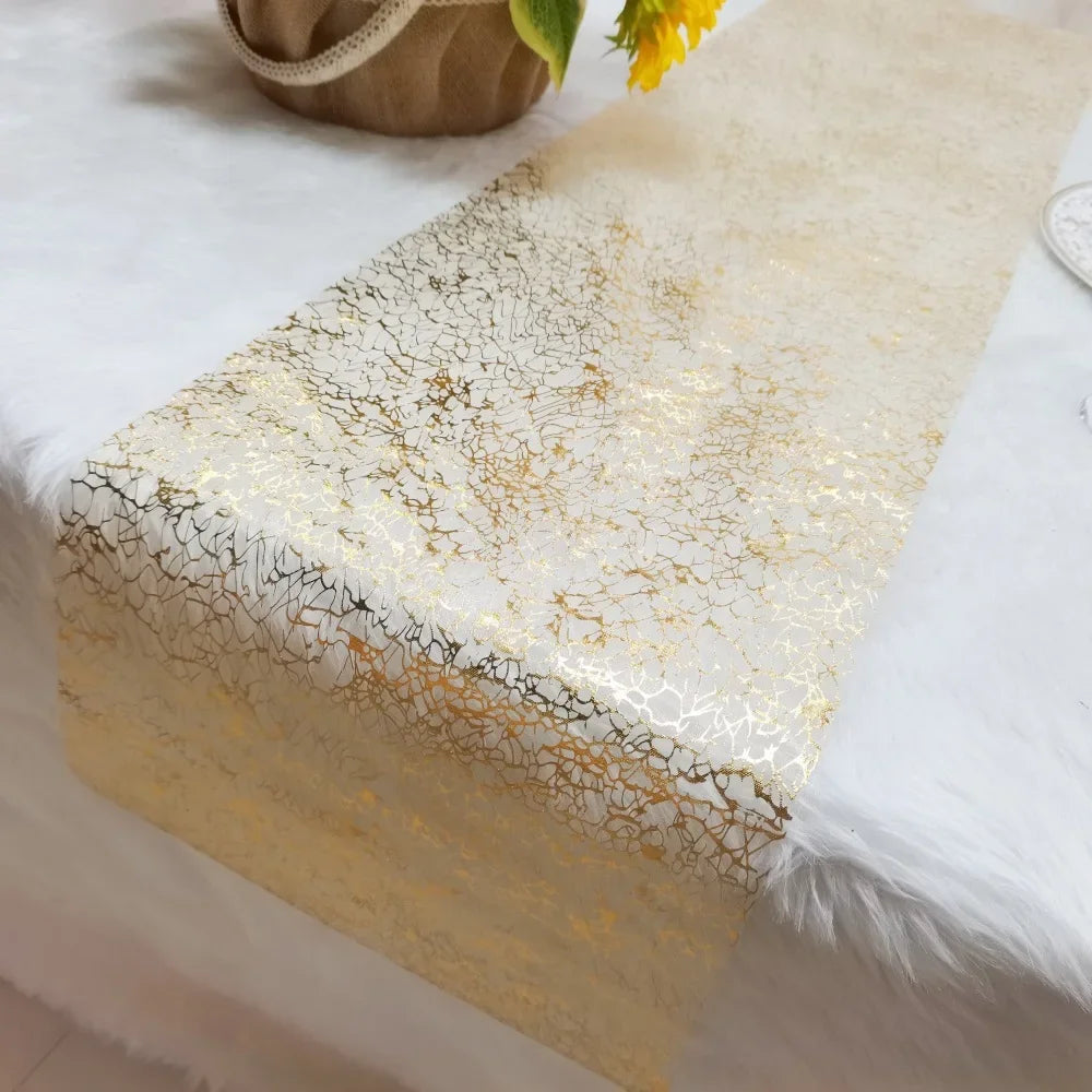 Metallic Gold Table Runner