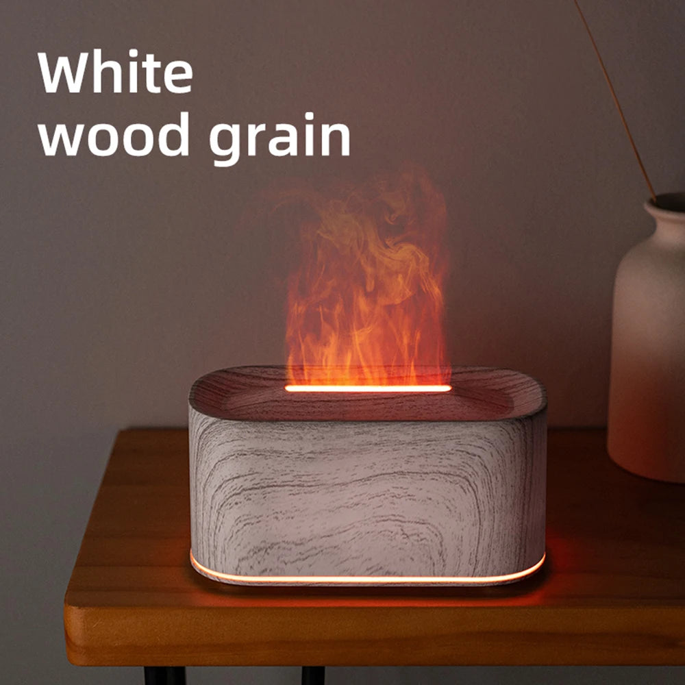 Aromatherapy Diffuser with Flame Effect, Essential Oil Diffuser