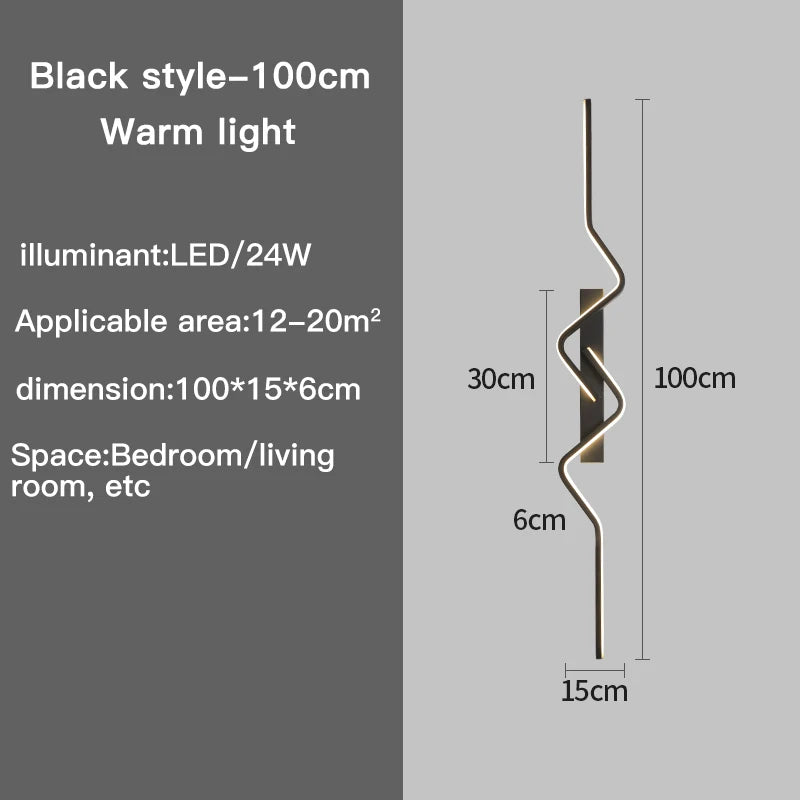 Modern Stairs Wall Light Nordic Living Room lights For Wall Sconce