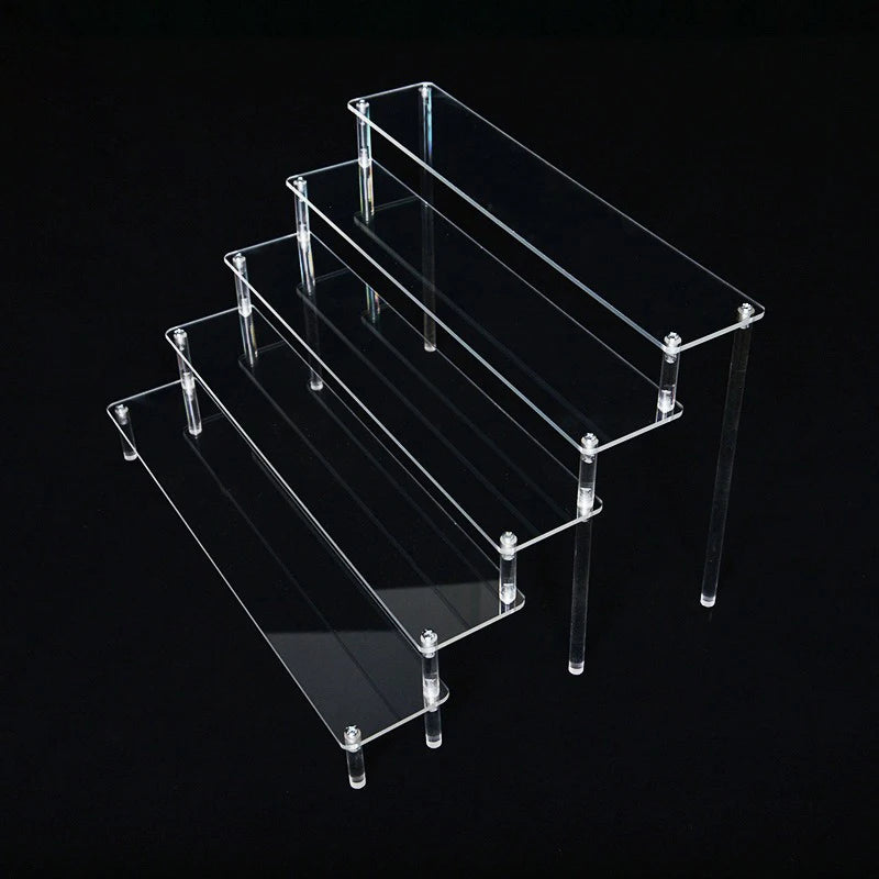 Tiered Acrylic Display Riser Shelf